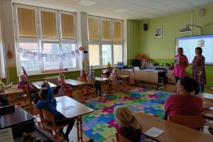 Čtení s nečtenáři s dětmi z MŠ Napajedla 