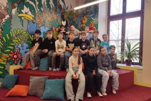 Autorské čtení spisovatelky Petry Braunové na 1. ZŠ Napajedla